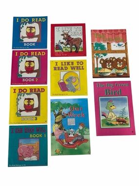 Abeka Readers K5 Kindergarten Vtg I Do Read I Can Read I Like To Read Lot 9 VGC
